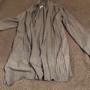 Grey cardigan